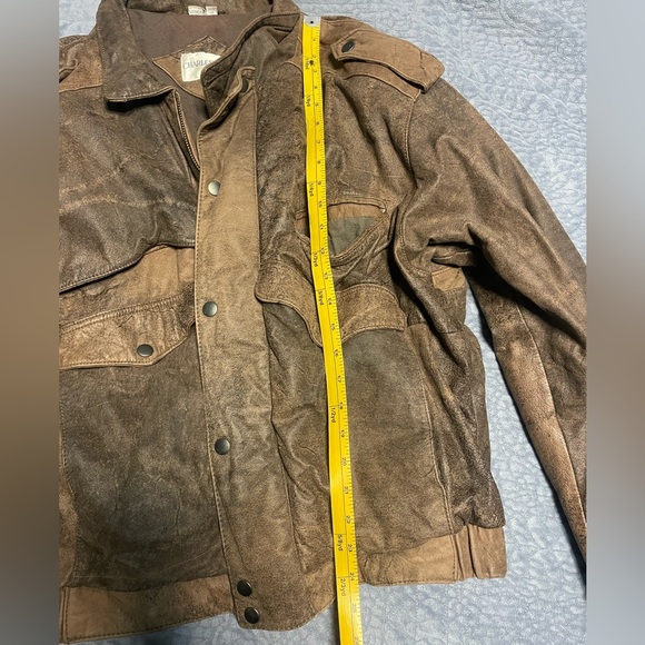 Charles Klein Brown Leather Jacket - Picture 5 of 7